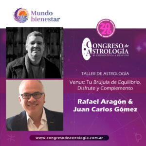 Taller astrología de Rafael Aragón y Juan Carlos Gómez